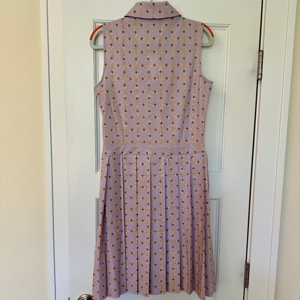 🍬 Tory Burch Sport Printed Performance Stretch Golf Dress - NWT - Size S 🍬 - Picture 4 of 7